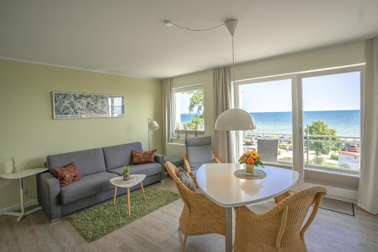 Feriendomizil Strandblick Feriendomizil Strandblick Appartement 1 Meerblick Haffkrug Extérieur photo