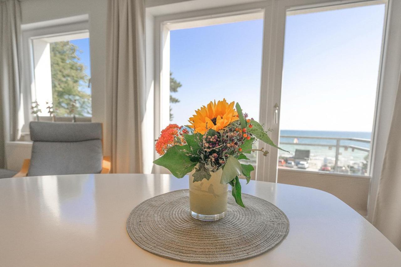 Feriendomizil Strandblick Feriendomizil Strandblick Appartement 1 Meerblick Haffkrug Extérieur photo